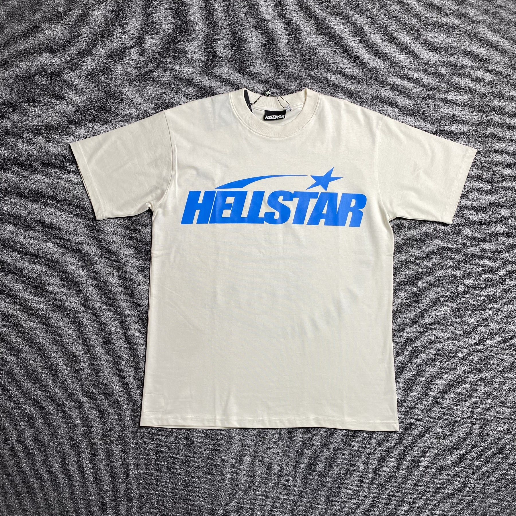 Camisa Hellstar “Classic Normal Print” ( Branca e Azul )