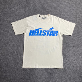 Camisa Hellstar “Classic Normal Print” ( Branca e Azul )