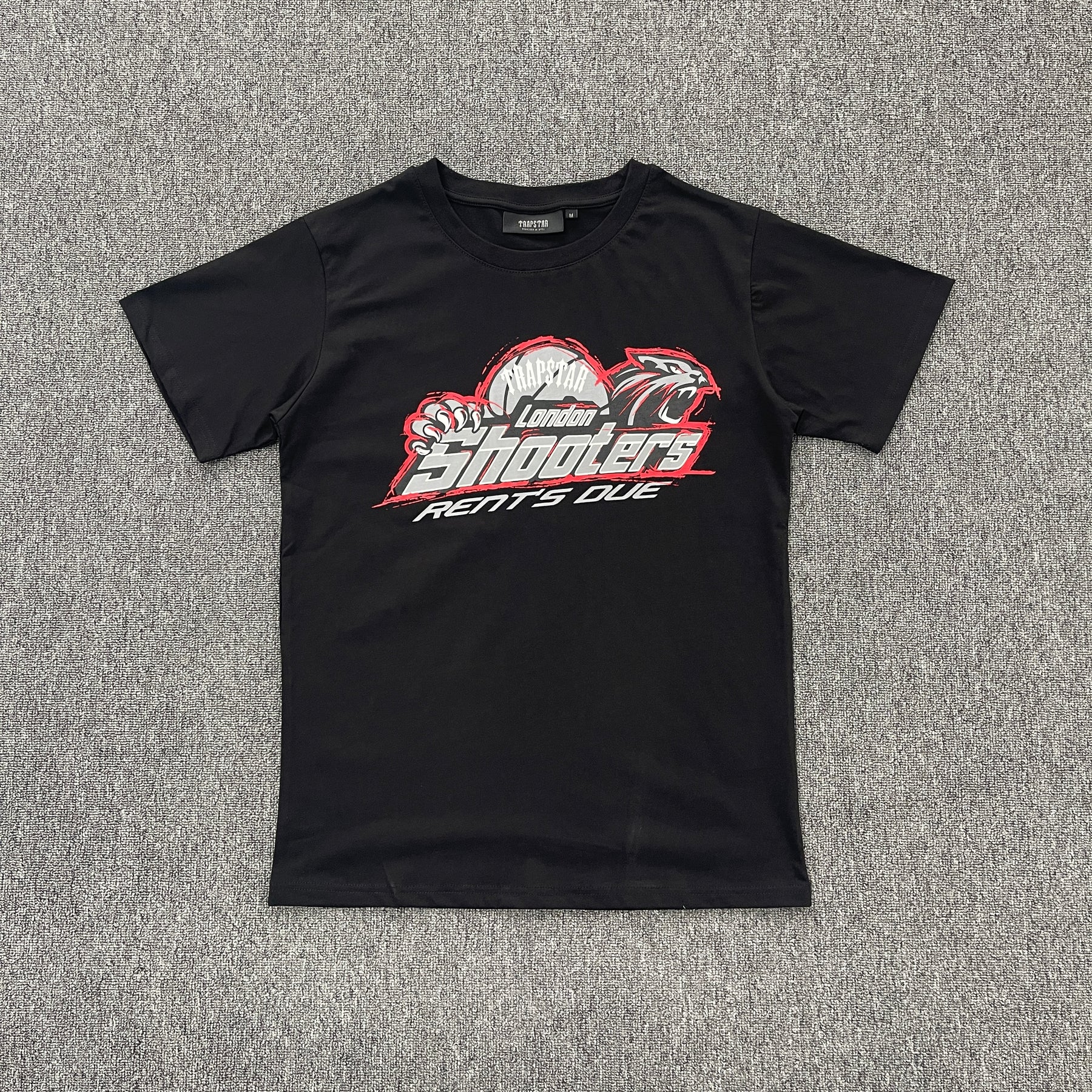 Camisa Trapstar x Nemzzz “Shooters” ( Preta )