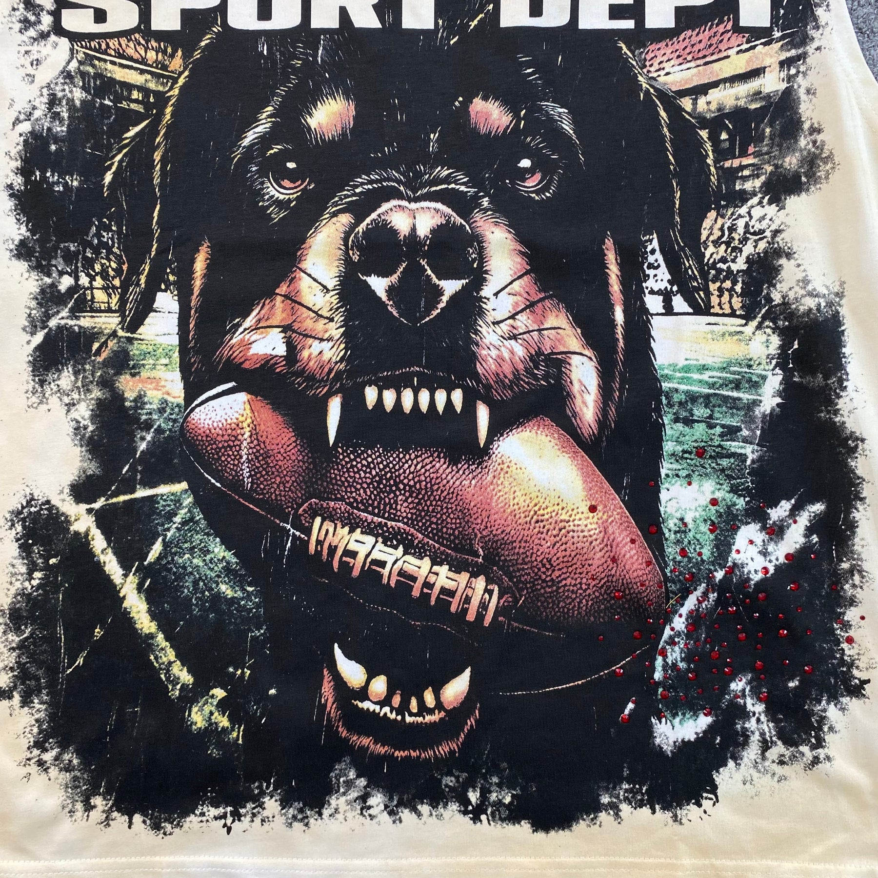 Camisa Majestik “American Football Dog”