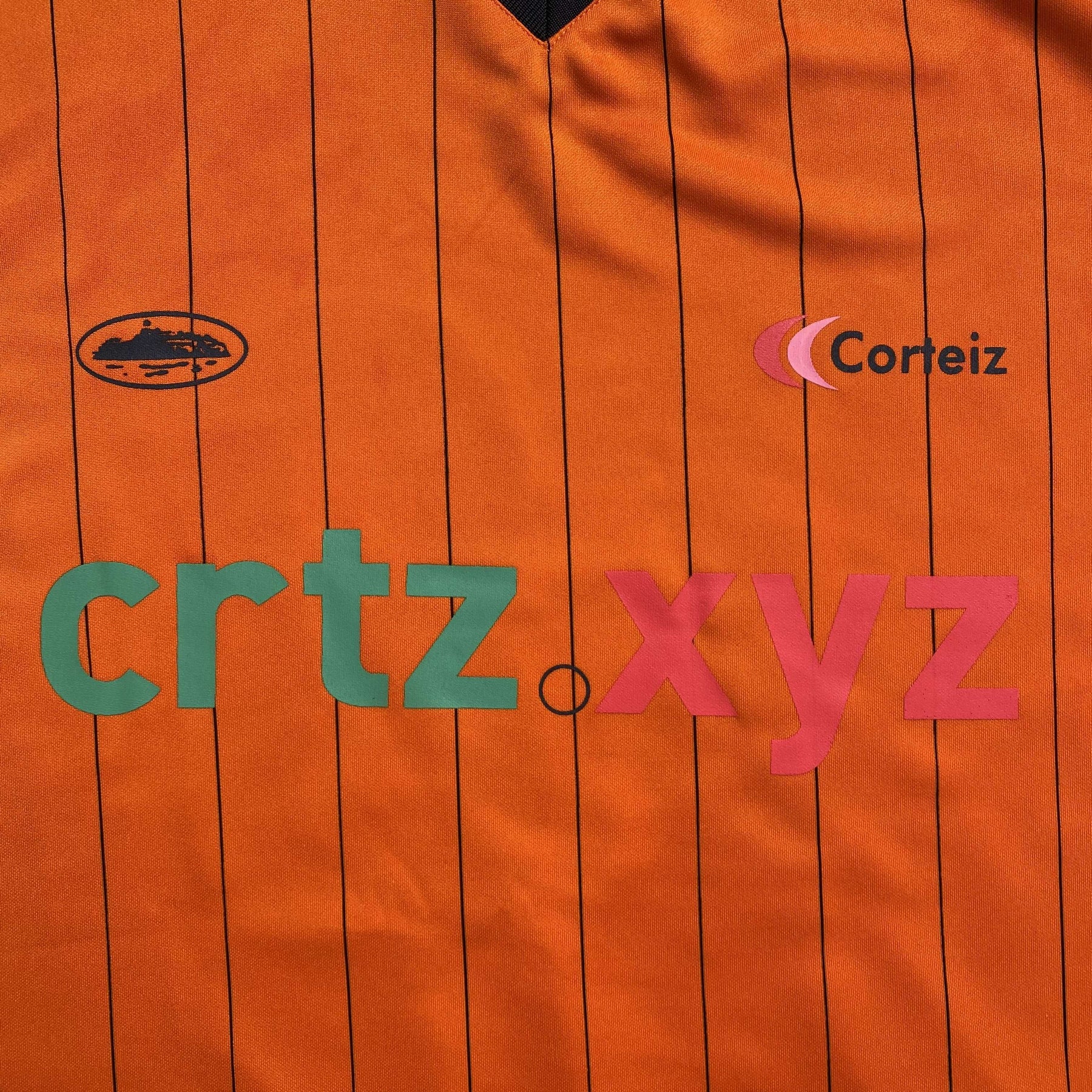 Camisa Corteiz “Website Football” ( Laranja )