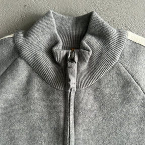 Sueter Corteiz “Knit Zip up” ( Cinza )