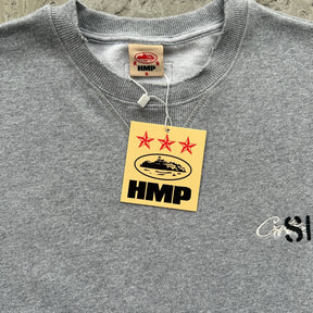 Conjunto Corteiz “HMP Stencil crewneck” ( Cinza )