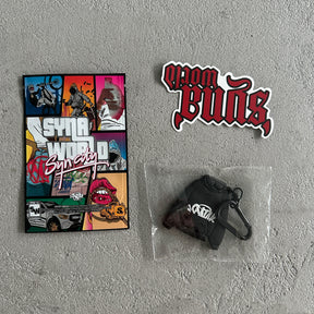 Conjunto Syna World “Crest Oth“ ( Cinza e Rosa )