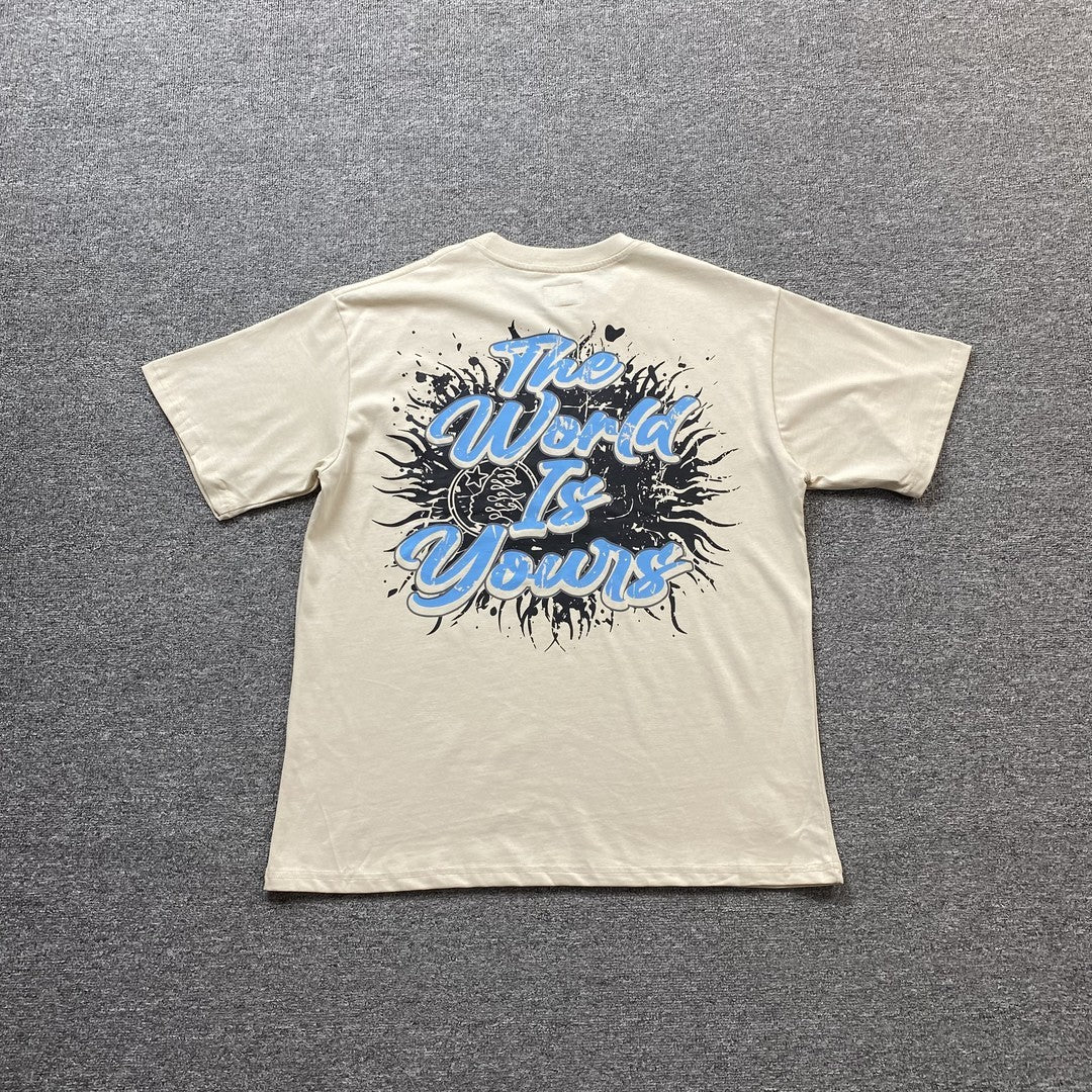 Camisa Hellstar “The World is Yours” ( Branca )