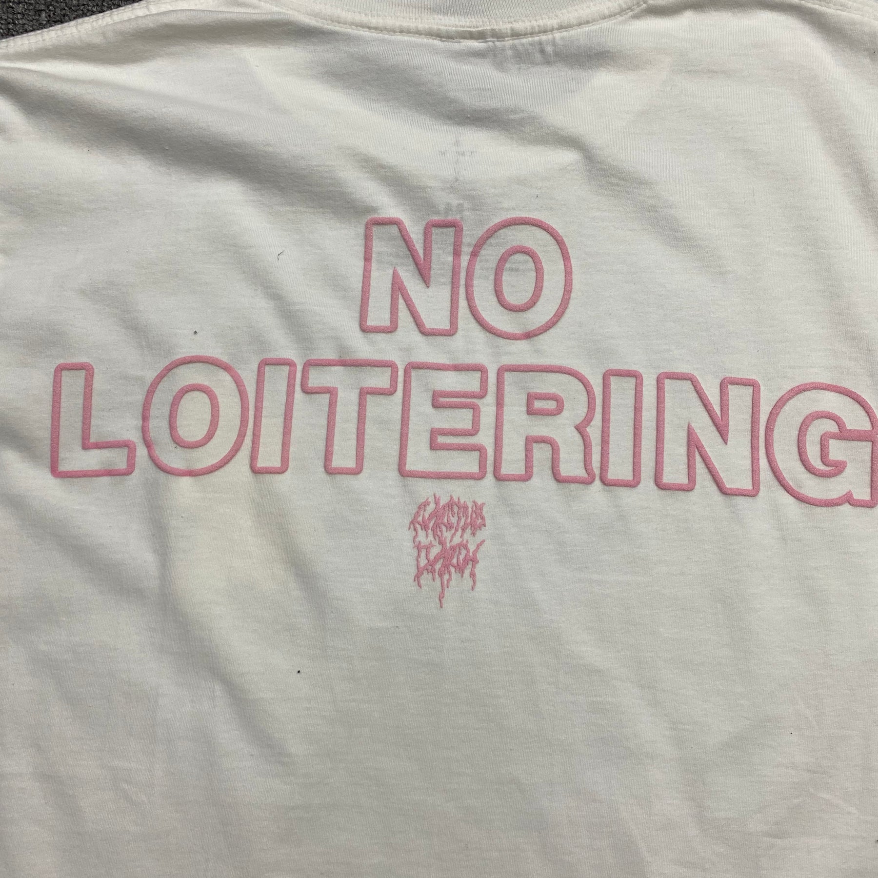 Camisa Cactus Jack “No loitering” ( Branca )