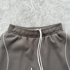 Conjunto Corteiz “Island Pique Polo Set” ( Cinza )