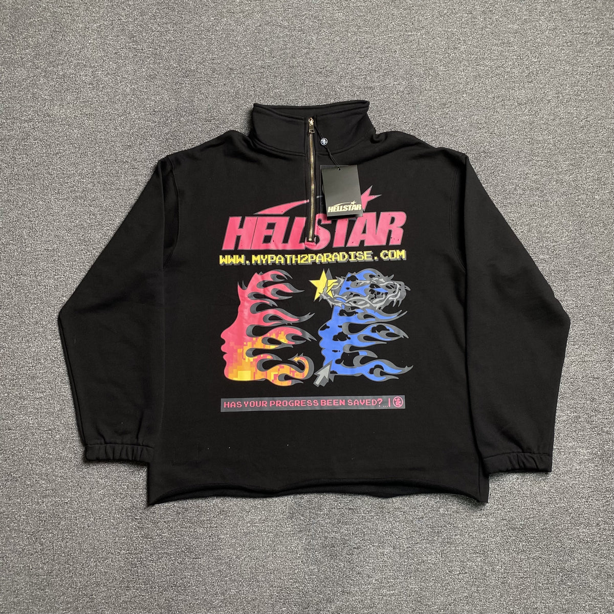 Jaqueta Hellstar “My Path 2 Paradise” ( Preta )