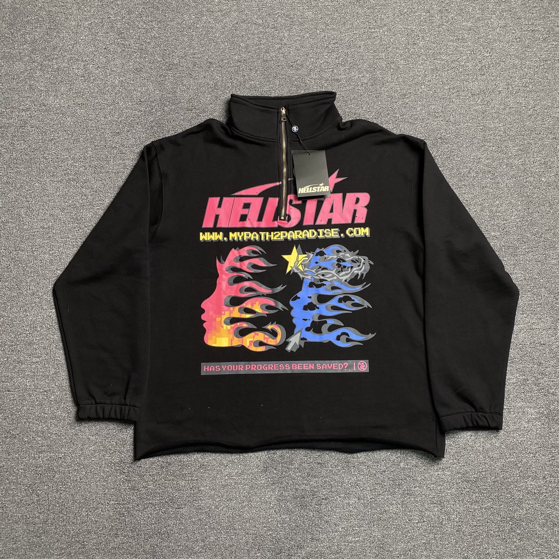 Jaqueta Hellstar “My Path 2 Paradise” ( Preta )