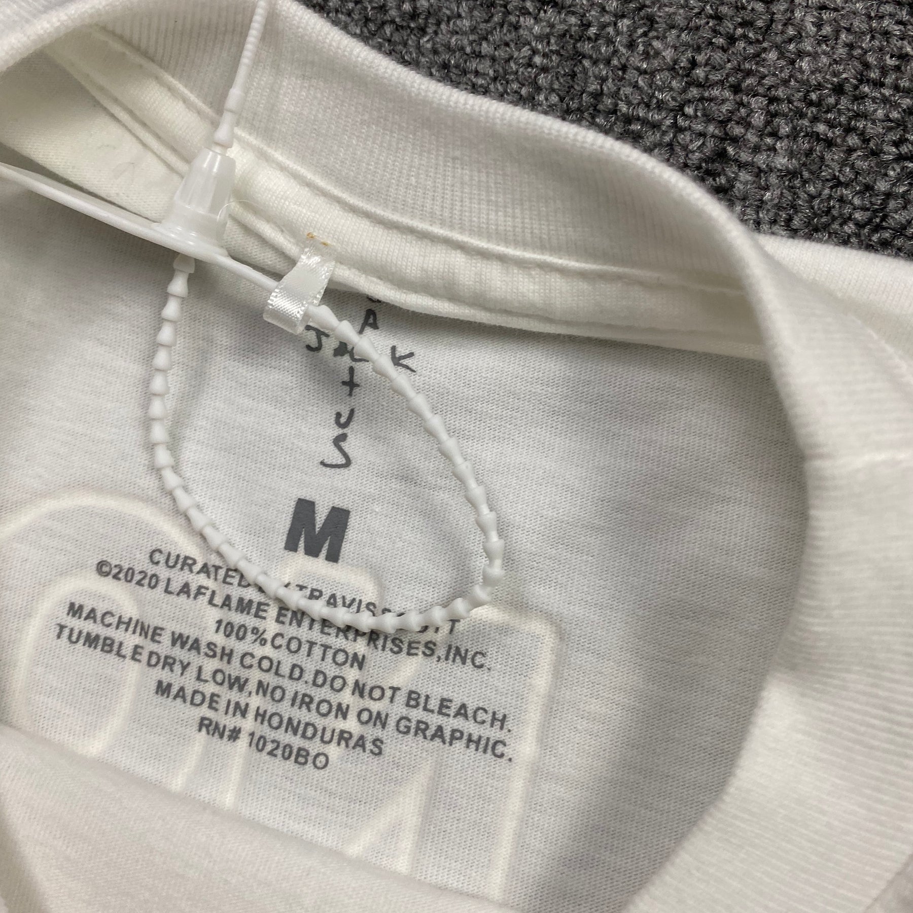 Camisa Cactus Jack “No loitering” ( Branca )