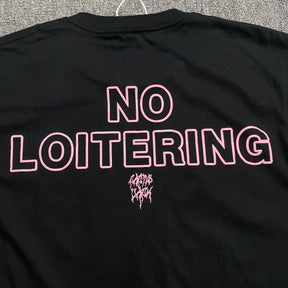 Camisa Cactus Jack “No loitering” ( Preta )