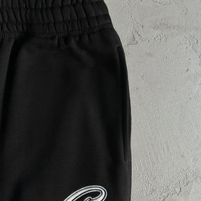 Conjunto Corteiz “Satin C-Star Applique” ( Preto )