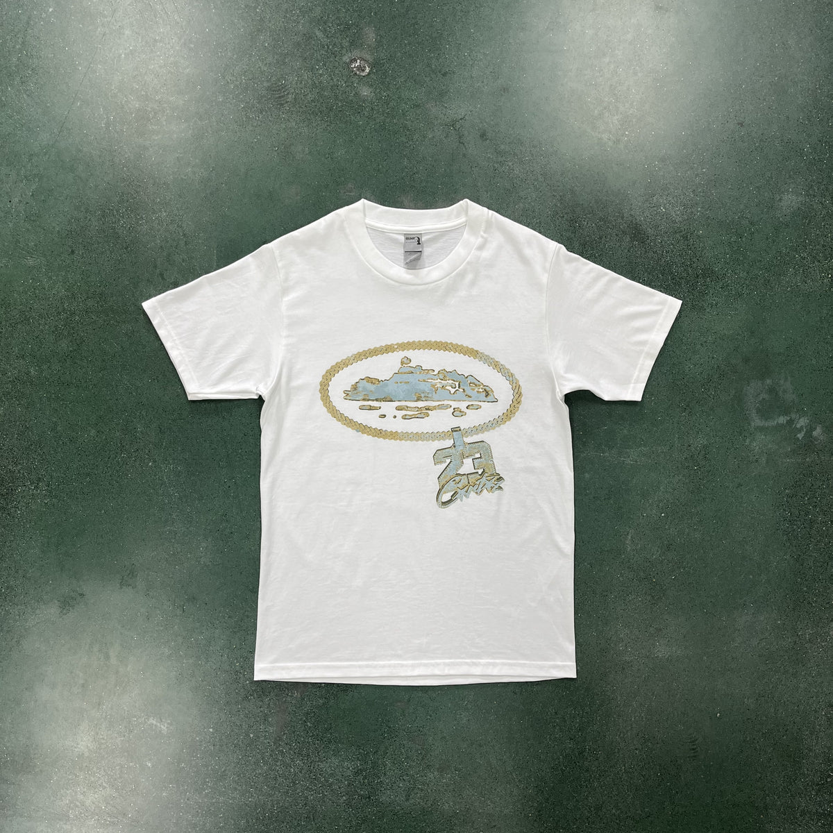 Camisa Corteiz X Central cee ”23” ( White )