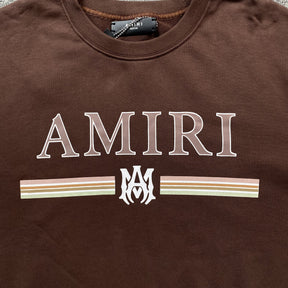 Sueter Amiri “Amiri Bar Logo” ( Marrom )