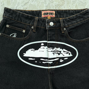 Jorts Corteiz “Cr Island” ( Preto )