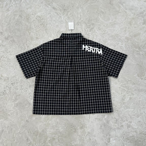 Camisa Mertra “Plaid Shirt” ( Preta )