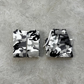 Conjunto Corteiz “Island Puff Print” (Artic Camo)