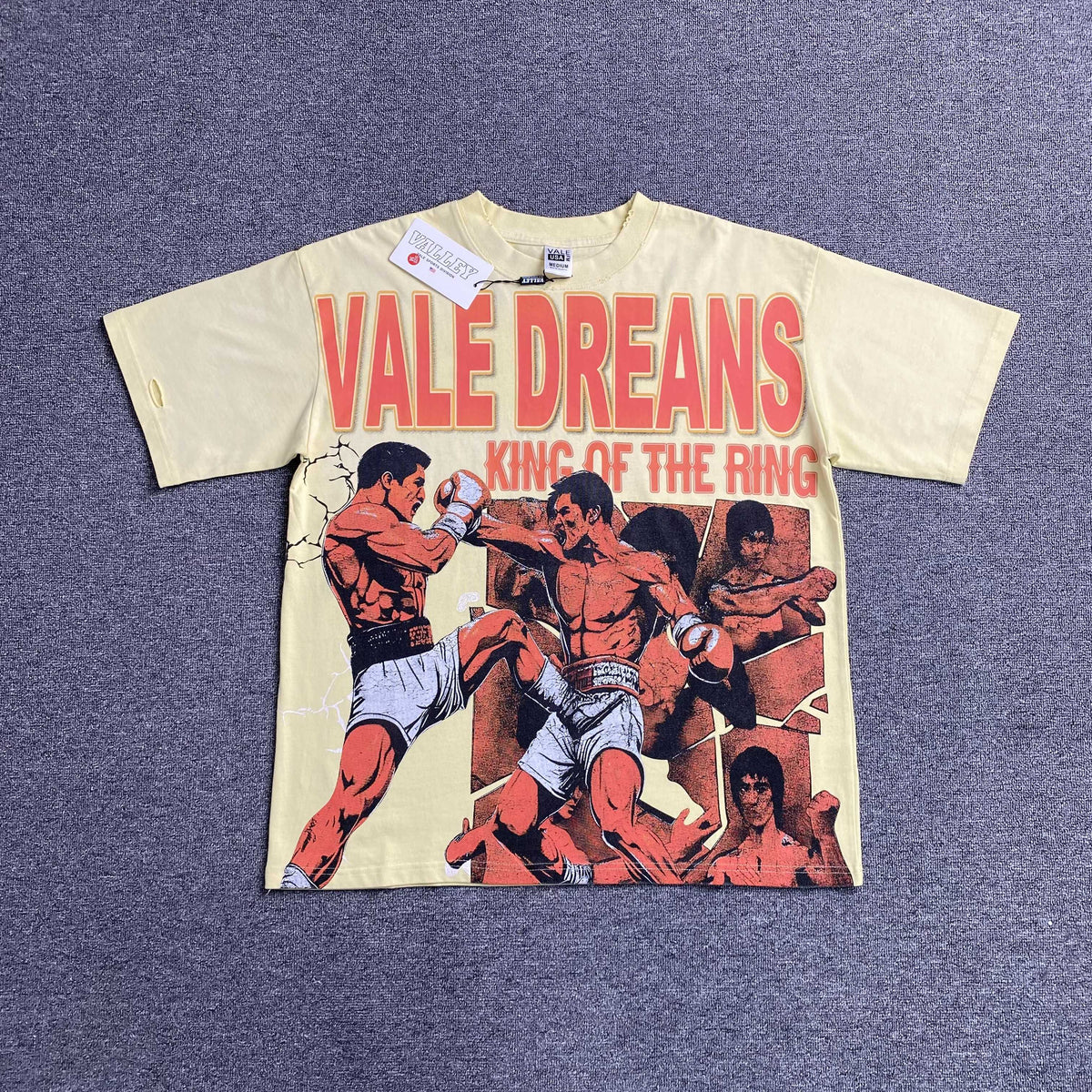 Camisa Valley Dreams “King Of The Ring” ( Bege )