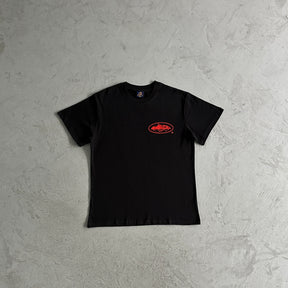 Camisa Corteiz ”Halftone Island” ( Vermelha )