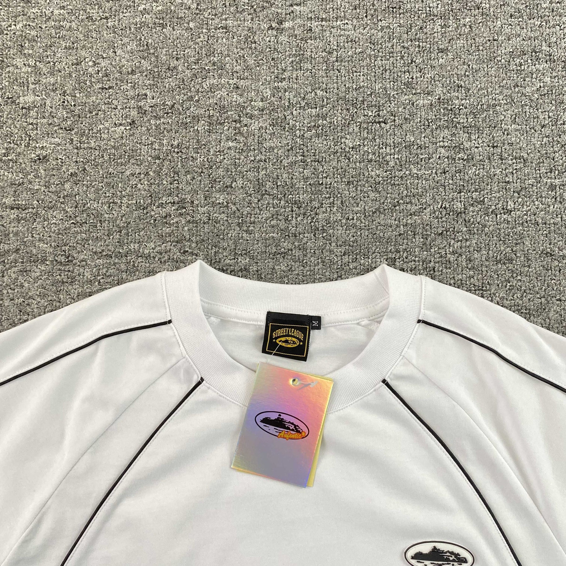 Camisa Corteiz “Tech Lines” ( Branca )