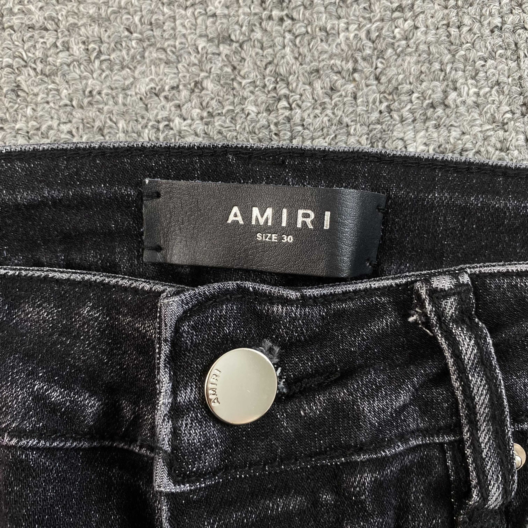 Calça Amiri “Painter” ( Preta )