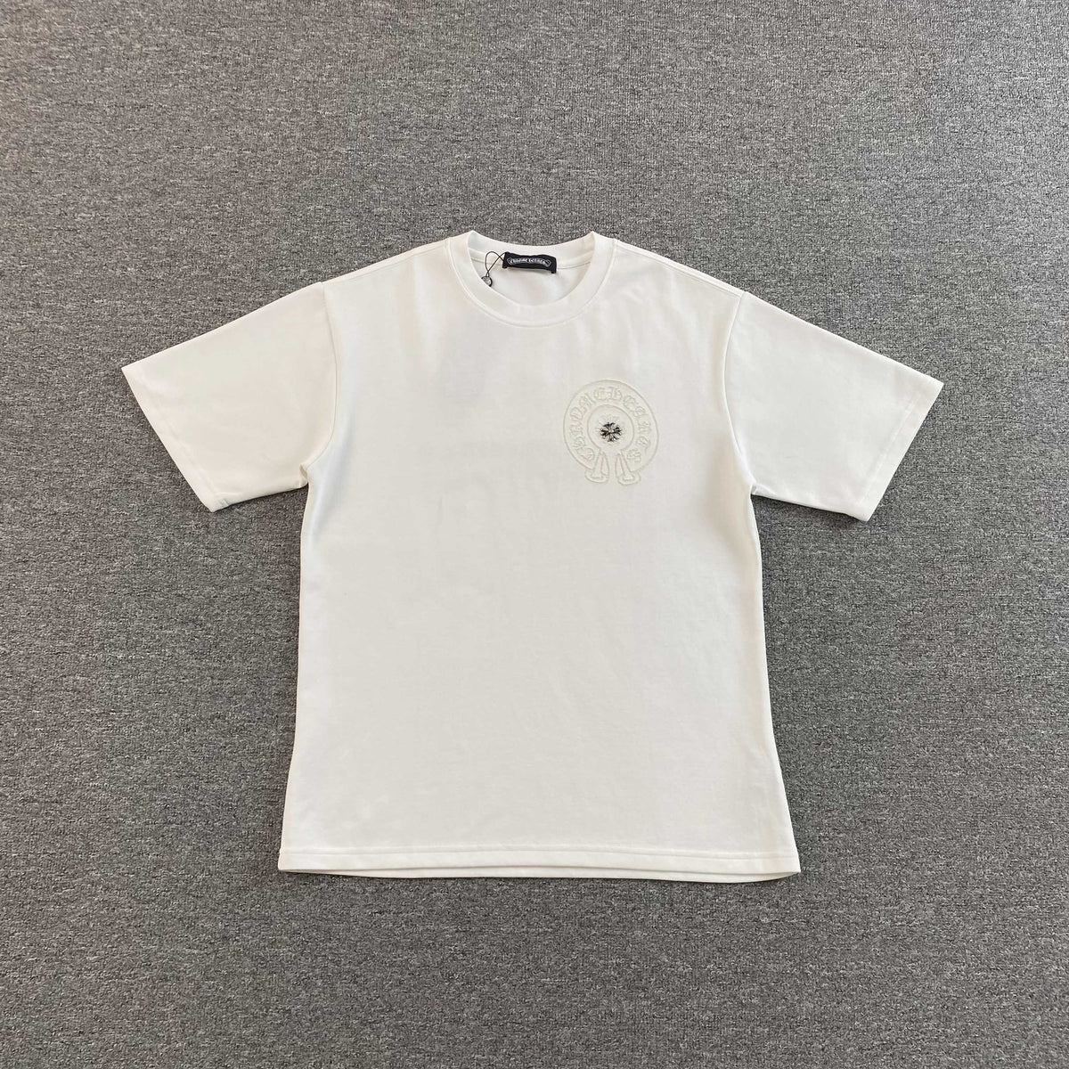 Camisa Chrome Hearts “Chrome” ( Branca )