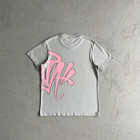 Conjunto Syna World Verão ( Cinza e Rosa )