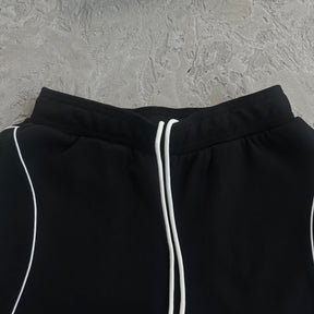 Conjunto Corteiz “Island Pique Polo Set” ( Preto )