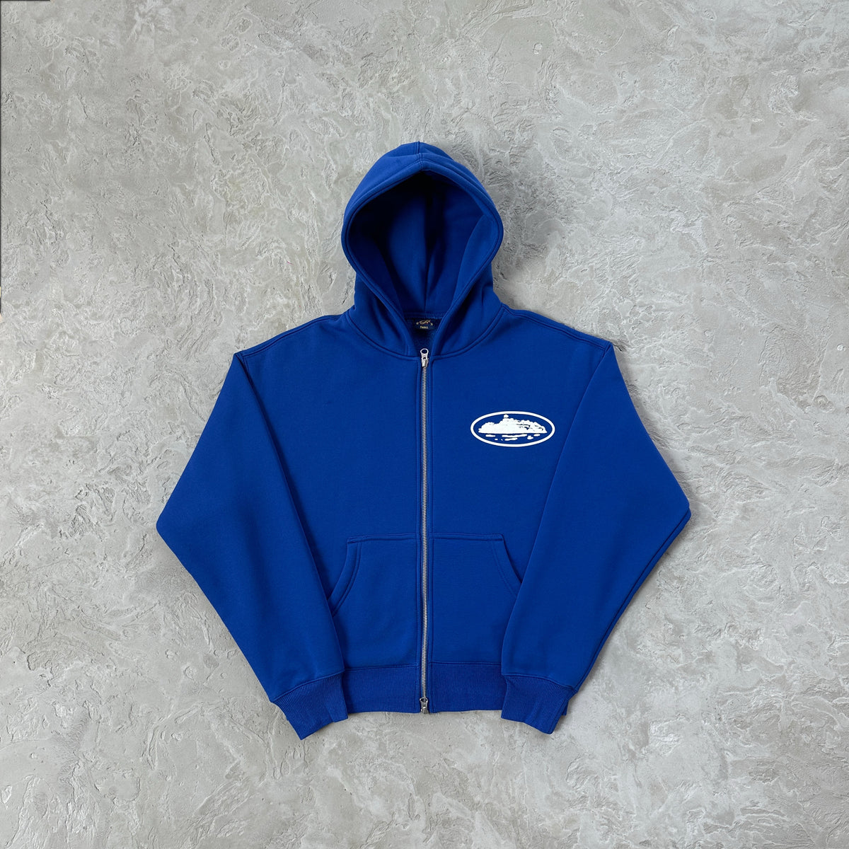 Conjunto Corteiz “Island Puff Print” ( Azul Escuro )