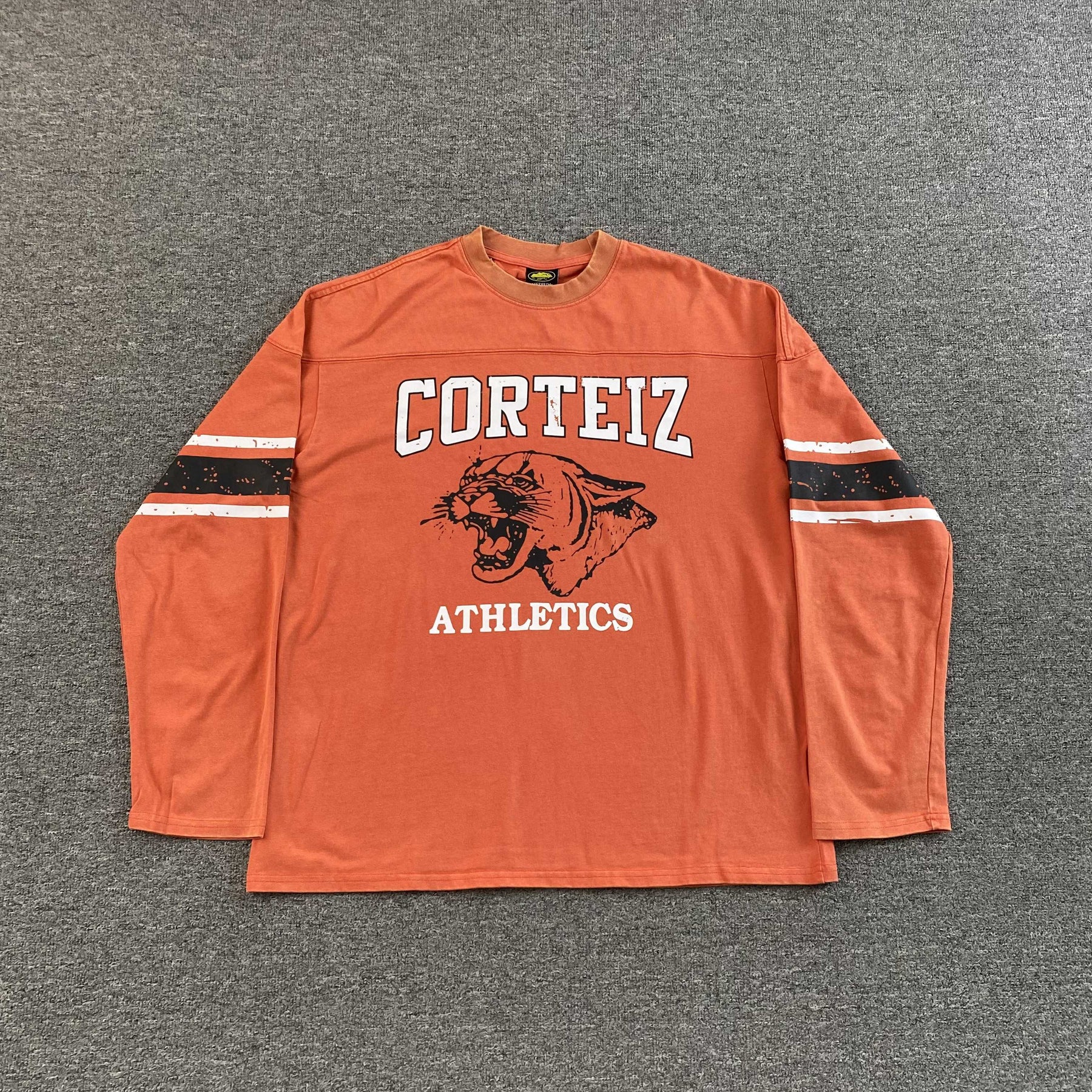 Sueter Corteiz “Athletics Panther” ( Laranja )