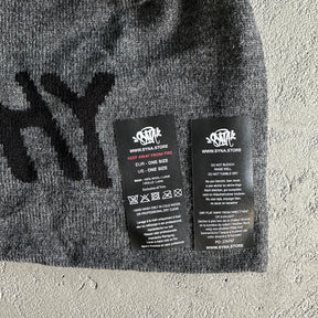 Touca Syna World “Grnblk” ( Preta Com Cinza )