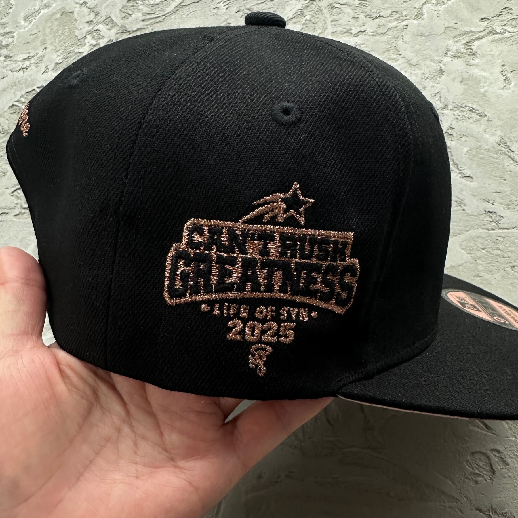 Boné Syna World x New Era “Can't Rush Greatness”