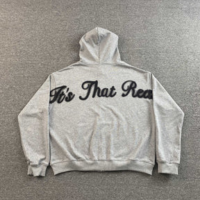 Moletom Corteiz “It's That Real” ( Cinza )