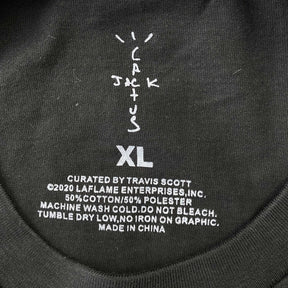 Camisa Cactus Jack ”Jack's Topia” ( Preta )