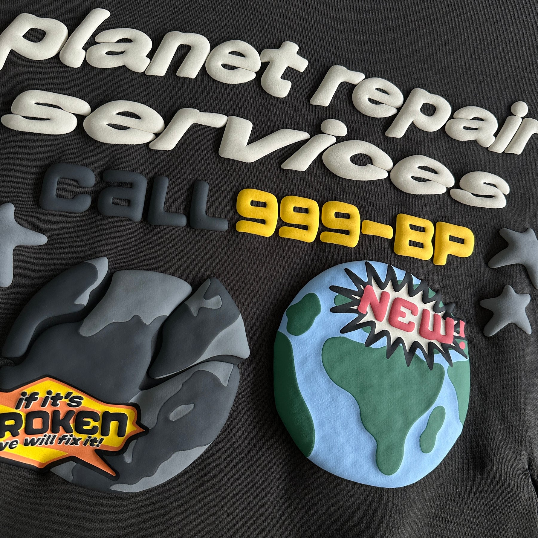 Moletom Broken Planet “BPM Repair Services”