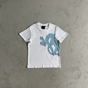 Conjunto Syna World Verão ( Branco e Azul )