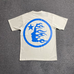 Camisa Hellstar “Classic Normal Print” ( Branca e Azul )