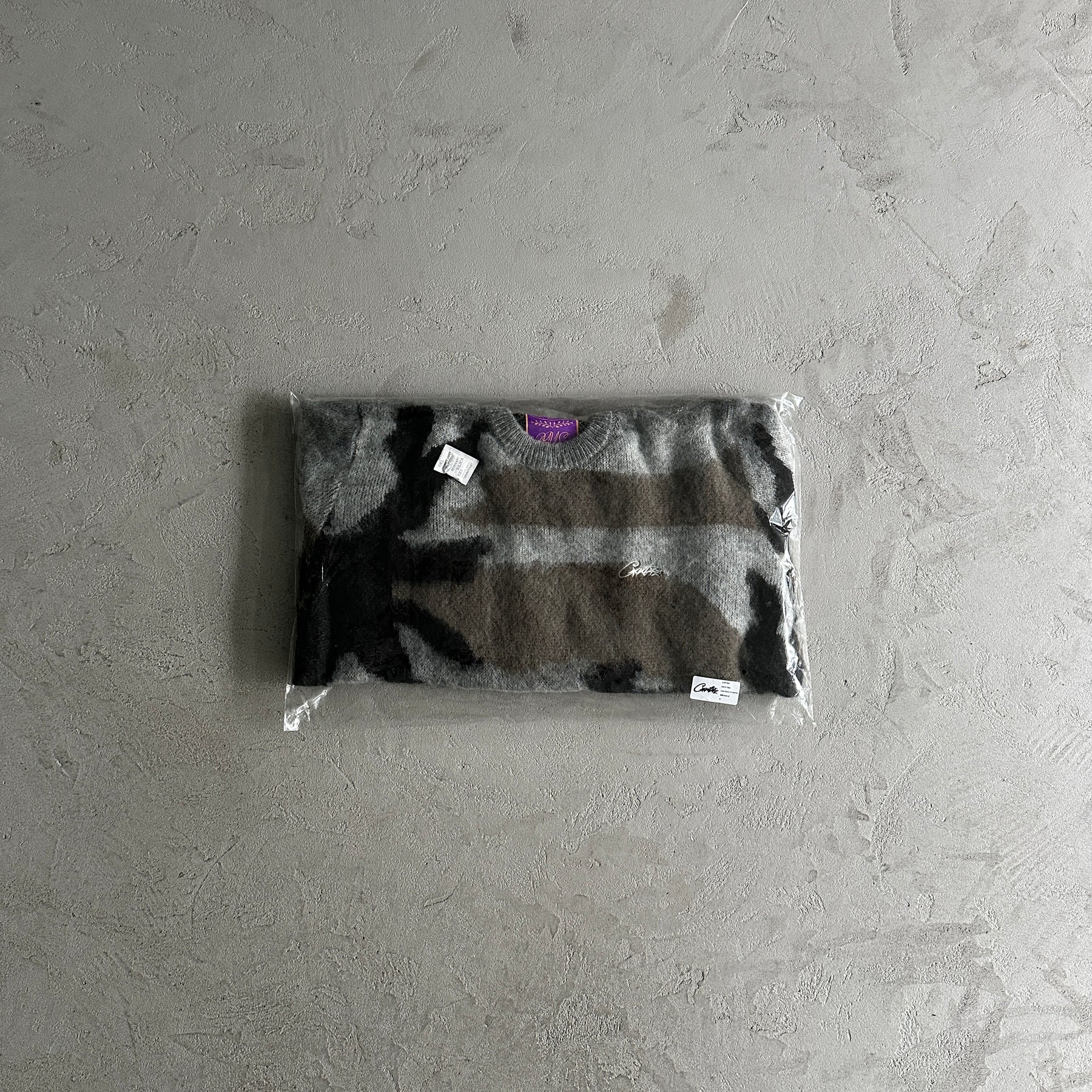 Sueter Corteiz “Mohair kmit” ( Ocean Camo )