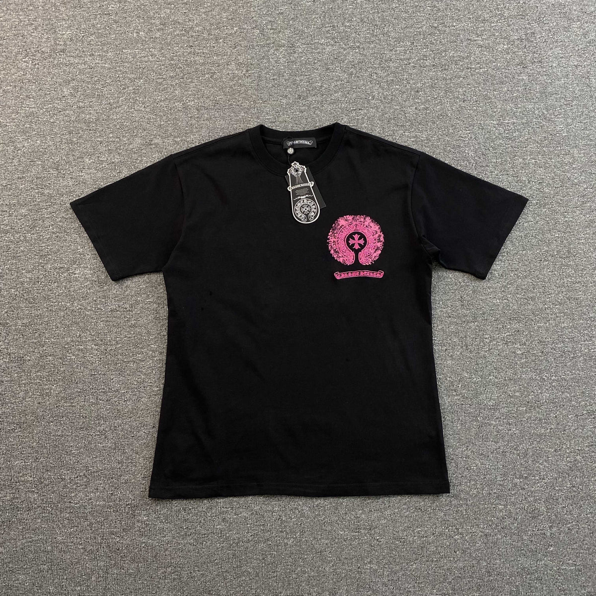 Camisa Chrome Hearts “Embroidered Horseshoe” ( Preta )