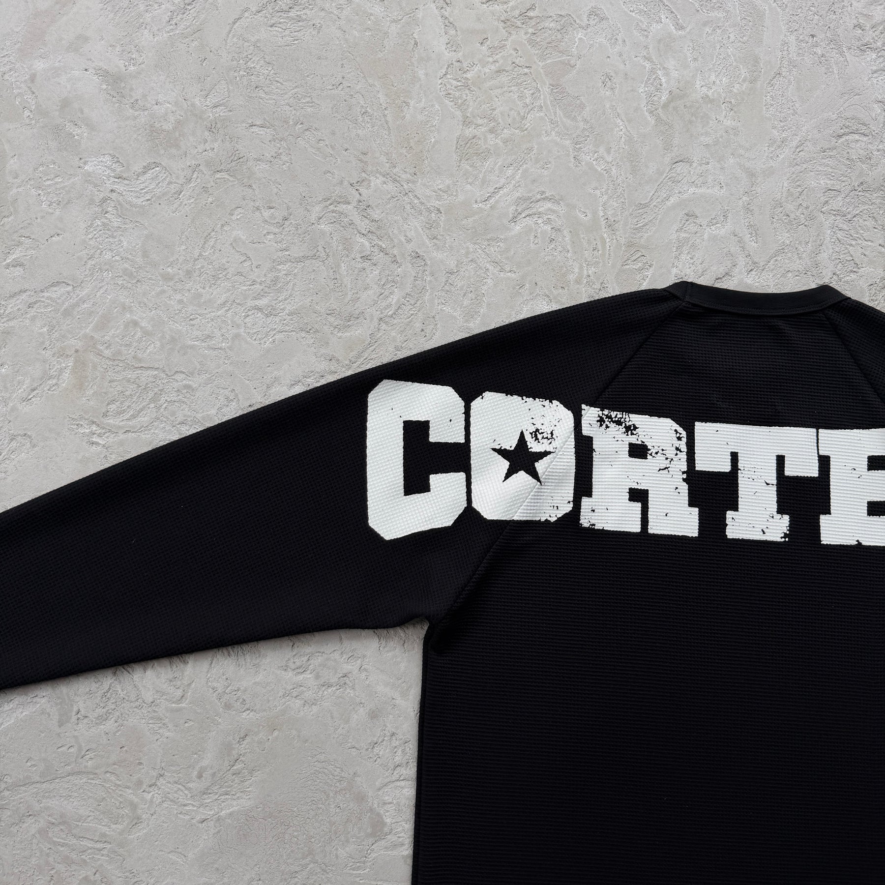 Sueter Corteiz “Star Raglan Waffle Thermal”