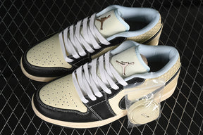 Air Jordan 1 Low “Coconut Milk Black Muslin”