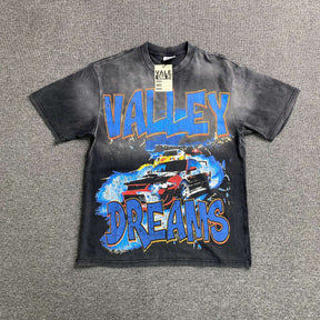 Camisa Valley Dreams “Racing Cars” ( Cinza )