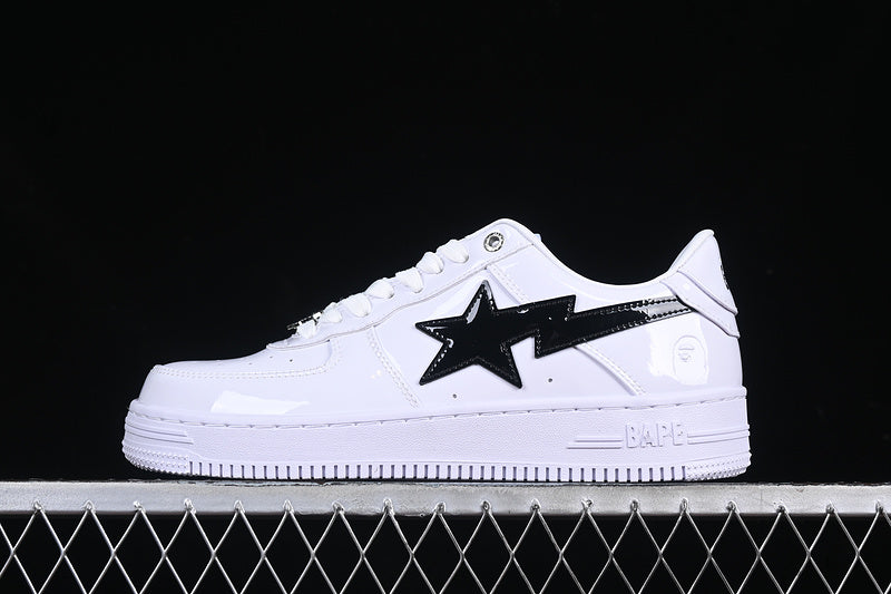 BAPE STA “White Patent”