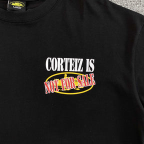 Camisa Corteiz “Not For Sale” ( Preta )