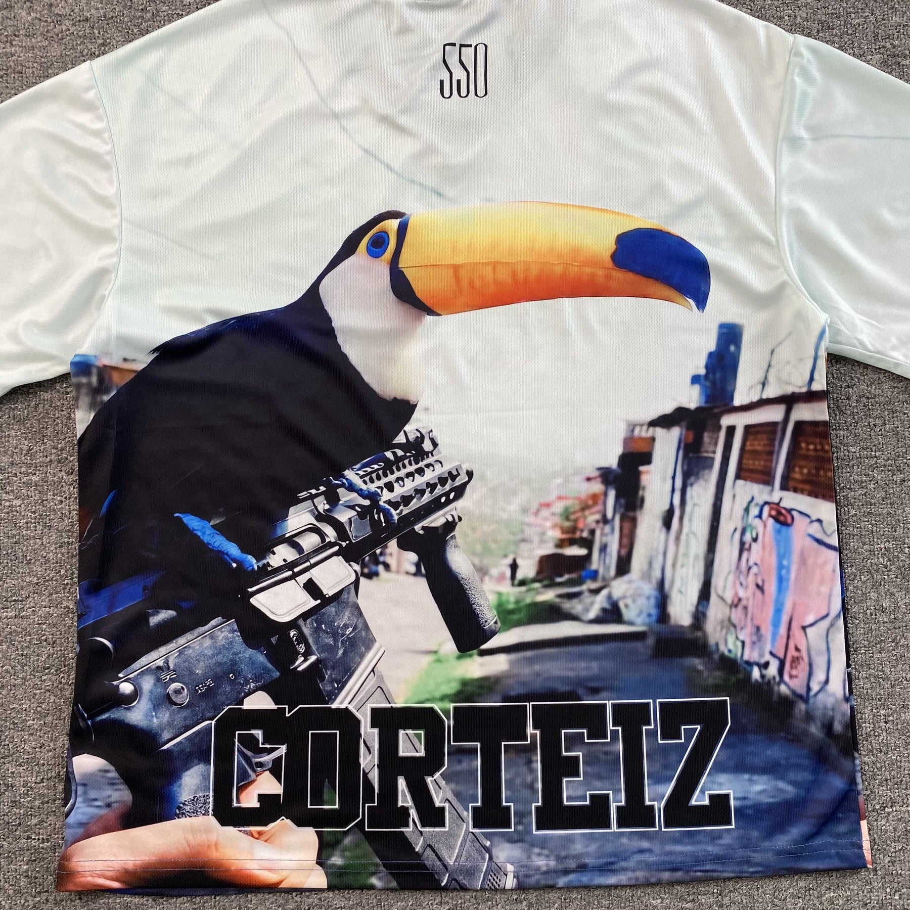 Camisa Corteiz “Narco Pets Mesh”
