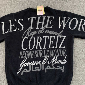 Sueter Corteiz “Embroidered” ( Preta )