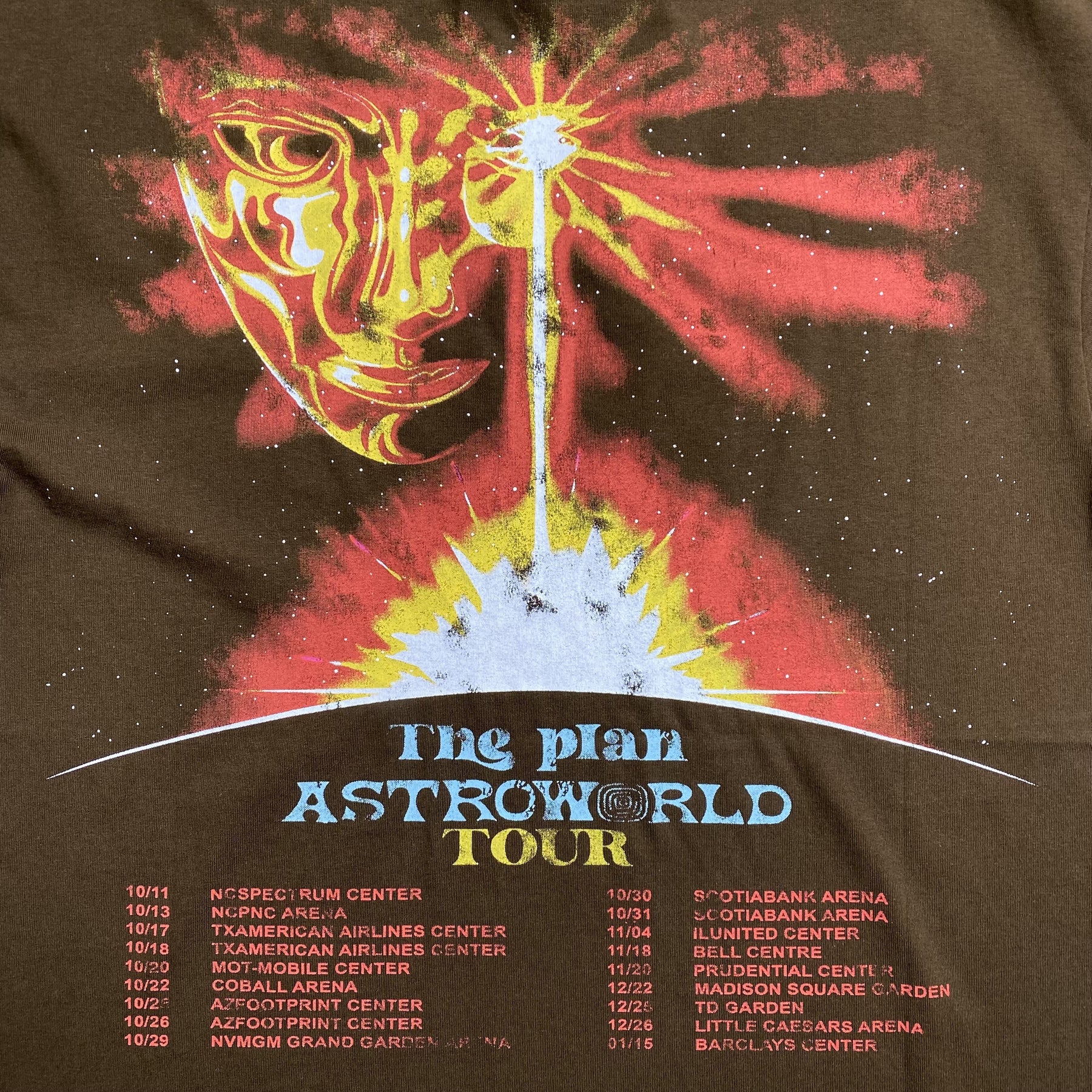 Camisa Cactus Jack “AstroWorld Tour” ( Bege )