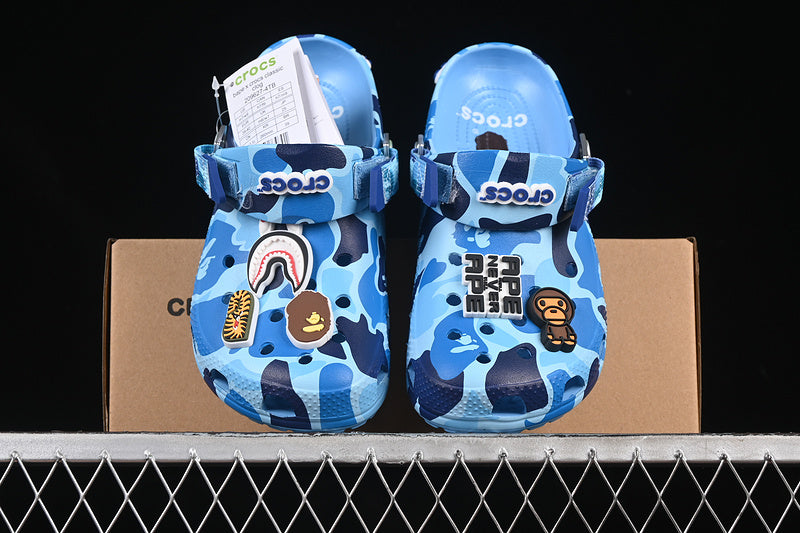 BAPE  X Crocs