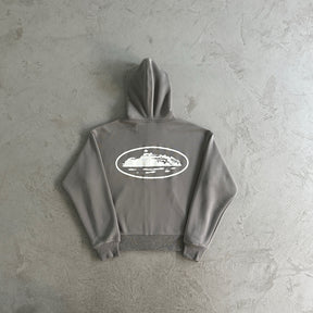 Conjunto Corteiz “Island Puff Print” ( Cinza )