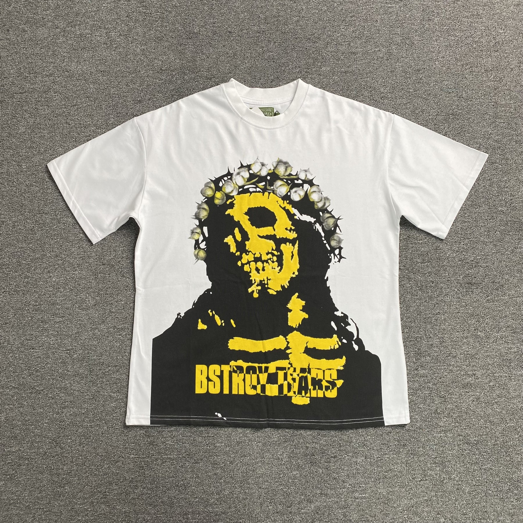 Camisa Denim Tears “Bstroy Tears” (Branca)